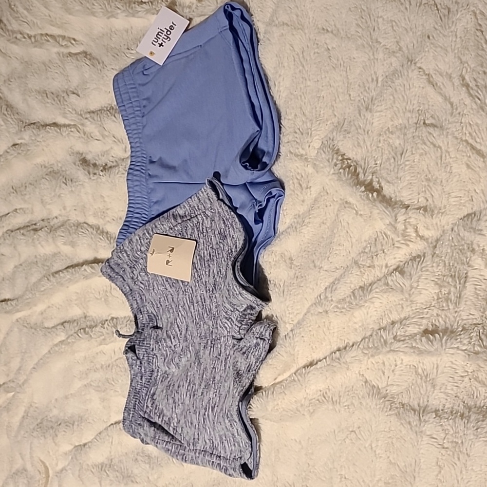 rumi+ryder Girl's shorts - 2 pack